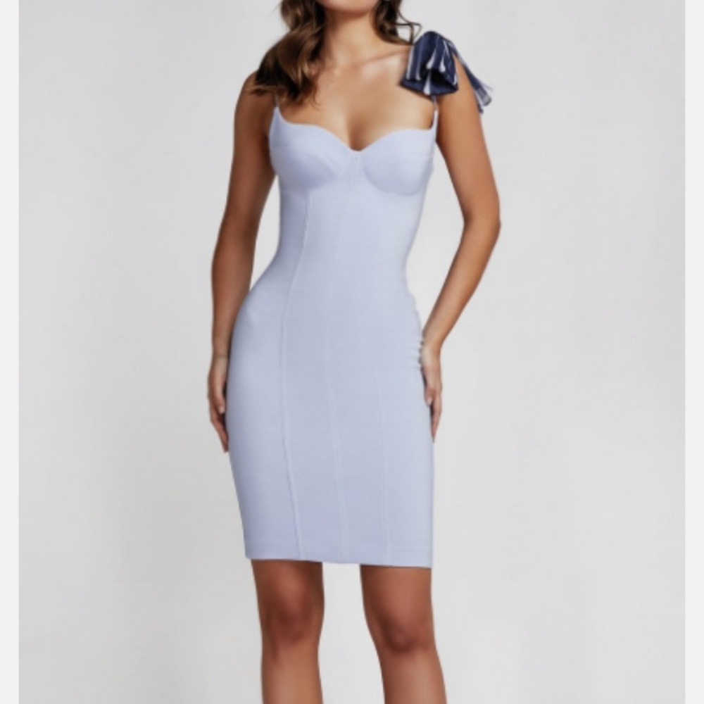 Rocia Dress LEXI label powder Blue